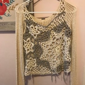 Free People Knitted Sweater Size Small